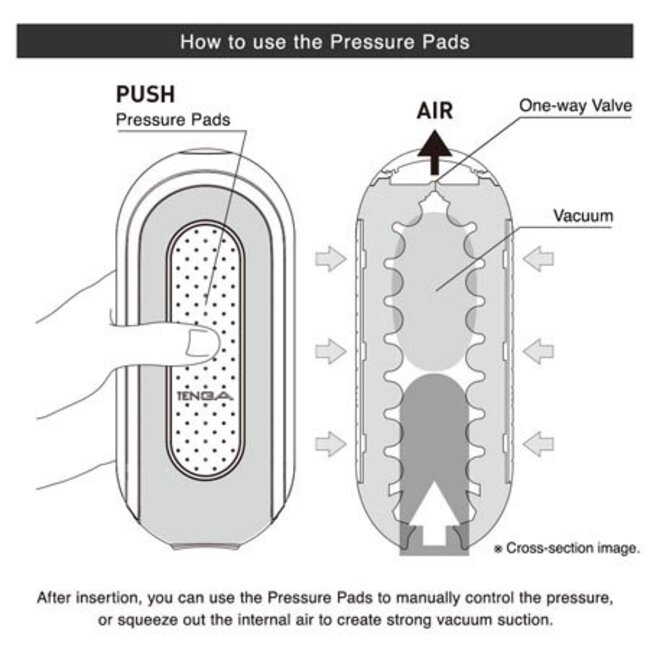 Tenga Flip Zero EV Vibrating Stroker, White