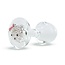 Crystal Delights Hello Kitty Plug, Clear