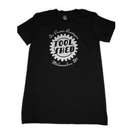 Tool Shed T-Shirt Fitted Hourglass Cut, Black