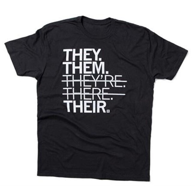 They Them Their T-shirt, Classic Cut