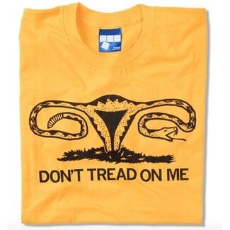 Don't Tread On Me Uterus T-Shirt Classic Cut