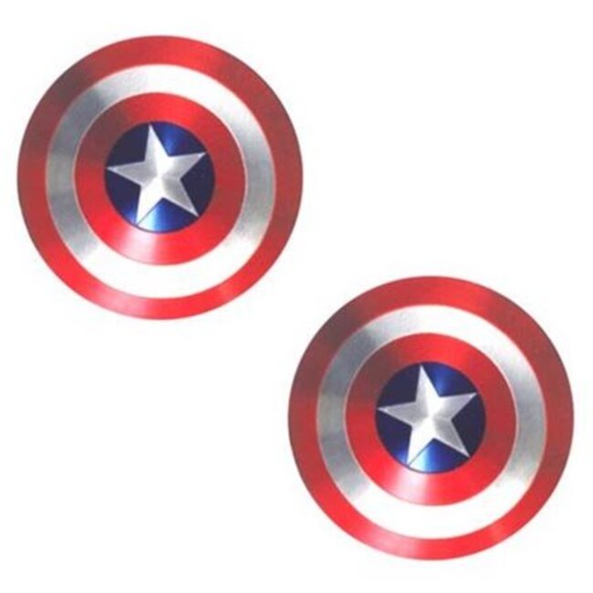 Nipztix Captain America Shield Pasties