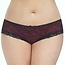 Cage Back Lace Panty 2028, Red/Black