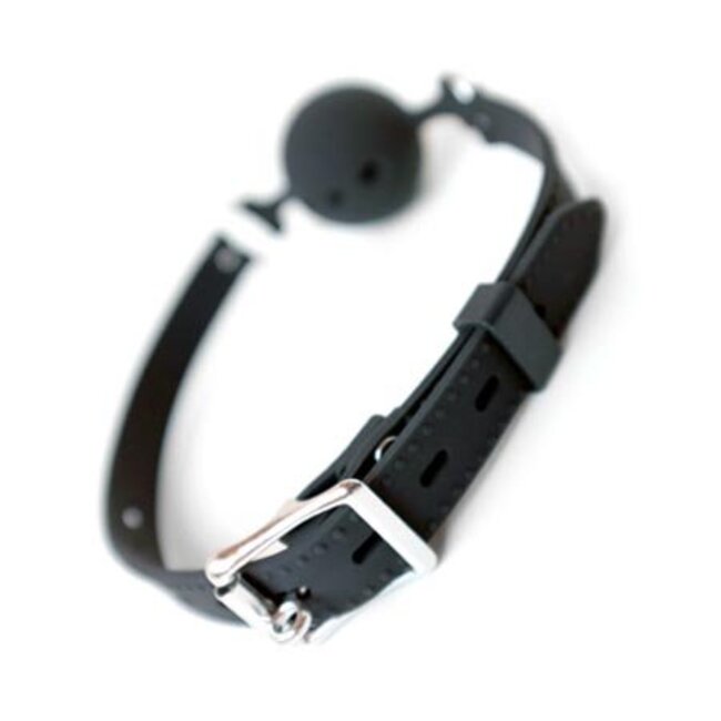 Silicone Breathable Ball Gag with Silicone Strap, 1.75 inch ball