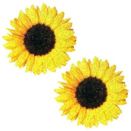 Nipztix Sunflower Glitter Pasties