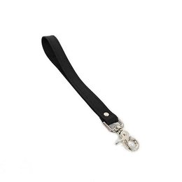 Latigo Leather Training Leash, Black