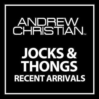 Andrew Christian Jocks + Thongs: Visit Us In Store!