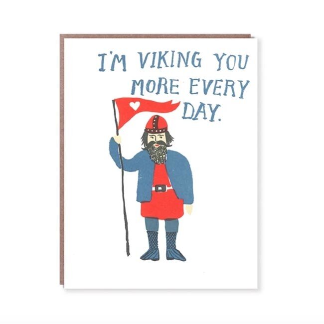 Viking You More Greeting Card