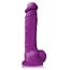 Colours 8 Inch Firm Suction Cup Dildo