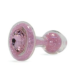 Sparkle Butt Plug, Pink