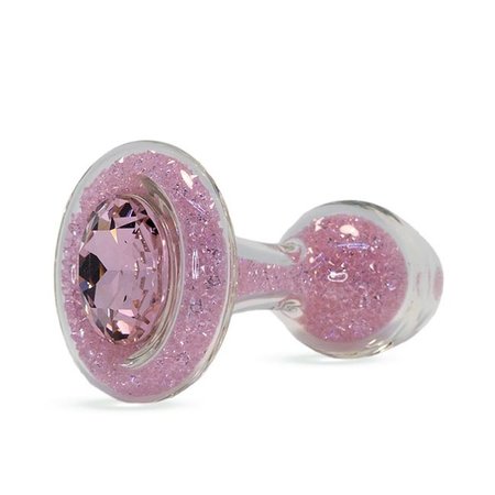 Sparkle Butt Plug, Pink