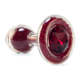 Sparkle Butt Plug, Red