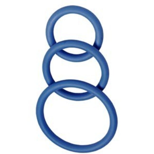 Nitrile Cock Rings, Set of 3