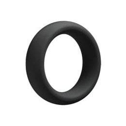 Optimale Wide Silicone Cock Ring, Black