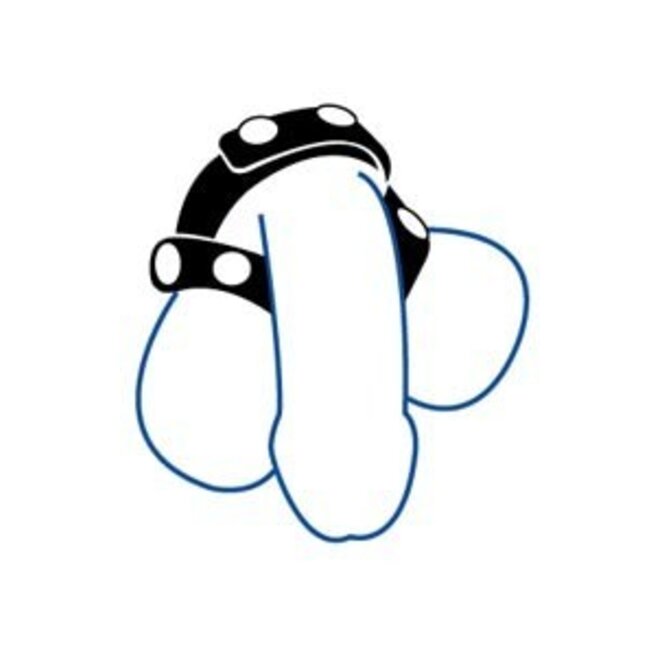 V-Style Ball Divider, Leather Nickel Free