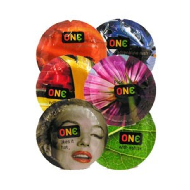 ONE Colored Condom