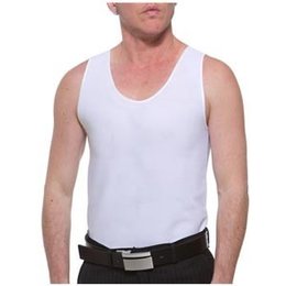 Underworks Double Front Compression Chest Binder 997- Anton, White