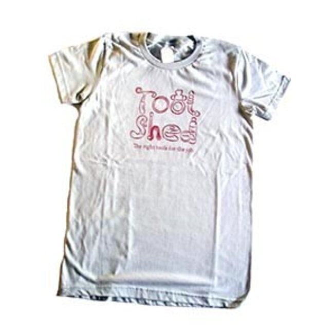 Tool Shed "Right Tools" T-Shirt Fitted Hourglass Cut