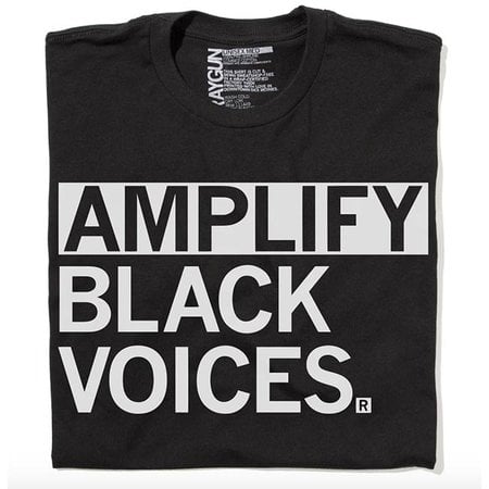 Amplify Black Voices T-shirt, Clasic Cut