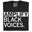 Amplify Black Voices T-shirt, Clasic Cut