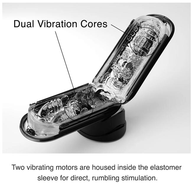 Tenga Flip Zero EV Vibrating Stroker, Black