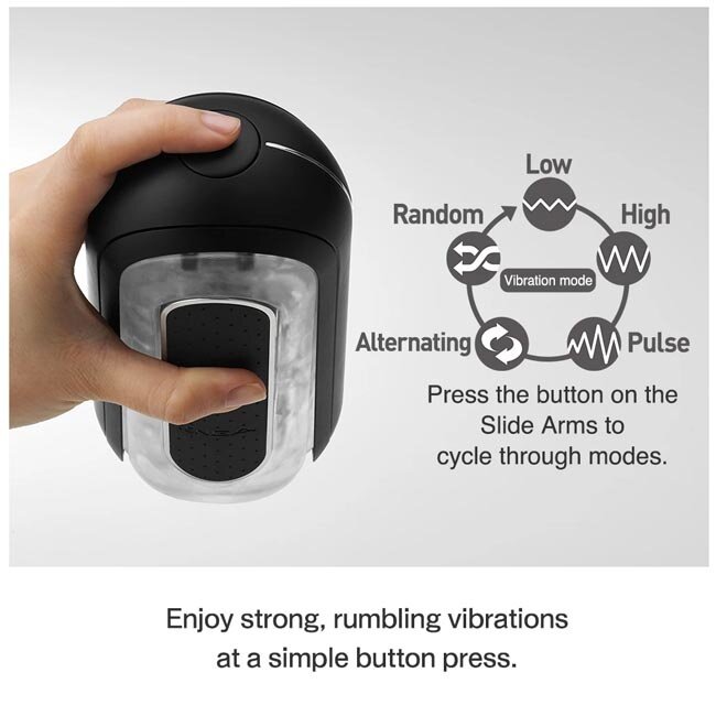 Tenga Flip Zero EV Vibrating Stroker, Black