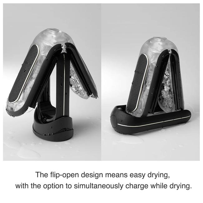 Tenga Flip Zero EV Vibrating Stroker, Black