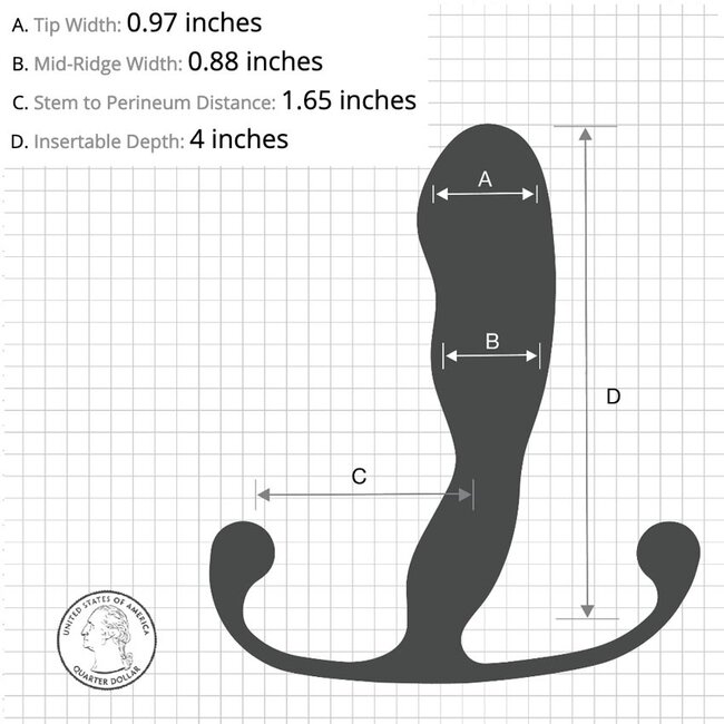 Aneros Helix, Trident Series Prostate Stimulator