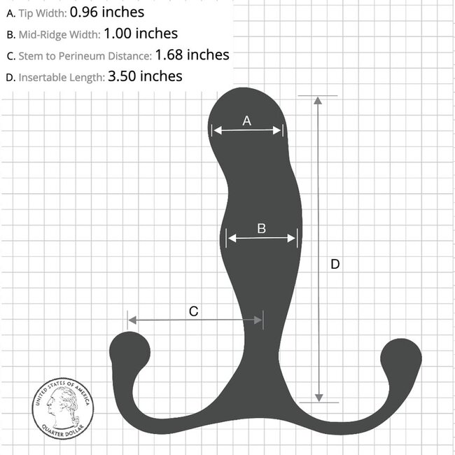 Aneros Maximus, Trident Series Prostate Stimulator