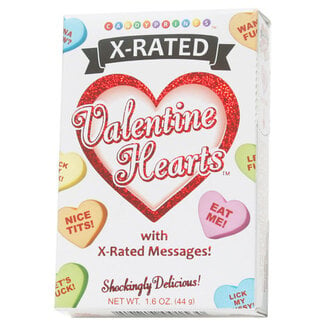 X-rated Valentine Candy Hearts