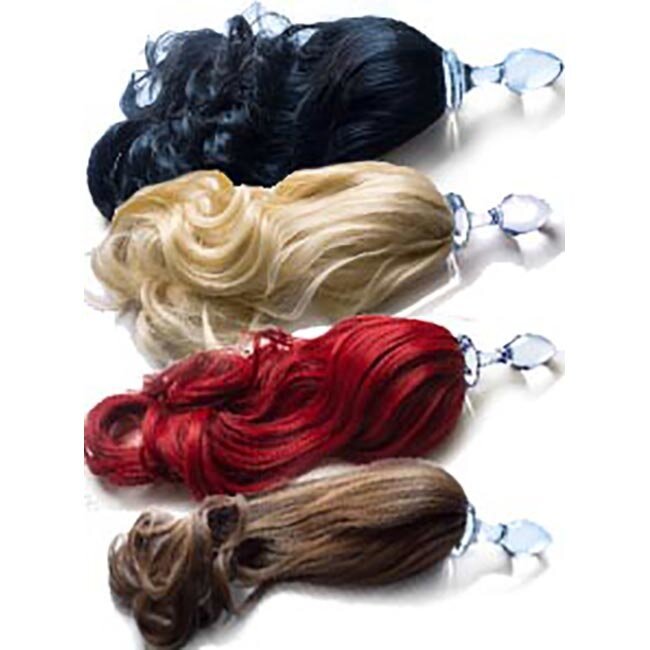 Crystal Delights Faux Pony Tail Plug, Natural Colors
