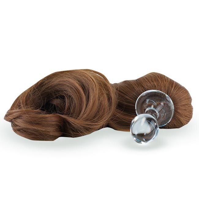 Crystal Delights Faux Pony Tail Plug, Natural Colors
