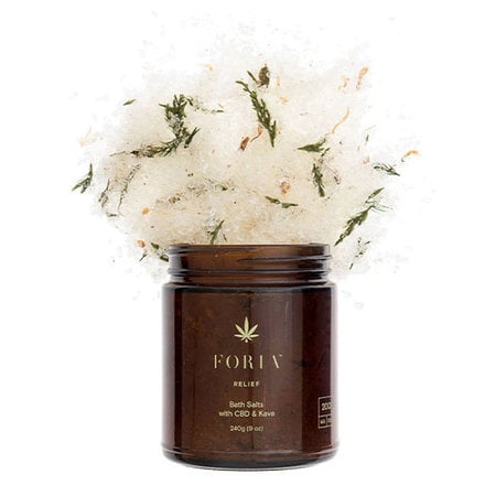 Foria Relief Bath Salts with CBD and Kava