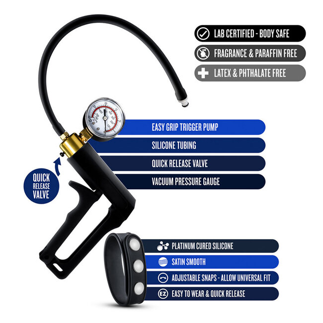 Performance Gauge Pump, Trigger Style with Silicone Ring