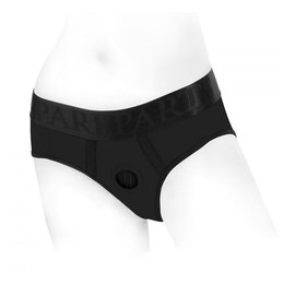 Tomboi Brief Harness Nylon, Black