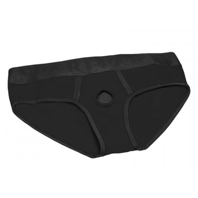 Tomboi Brief Harness Nylon, Black