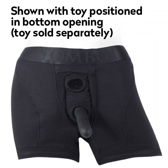 Tomboii Boxer Harness Rayon, Black