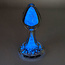 Crystal Sparkle Glow-In-The Dark Plug, Blue Blueberry Burst