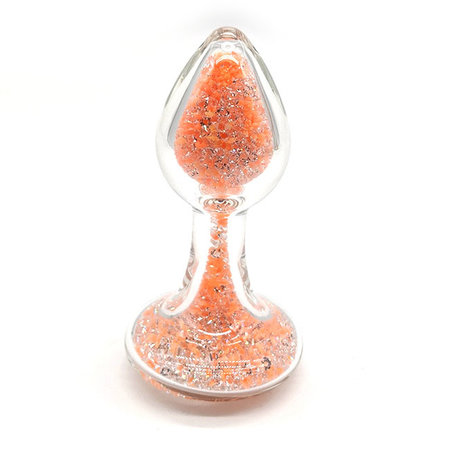 Crystal Sparkle Glow-In-The Dark Plug, Orange Tang Sizzle