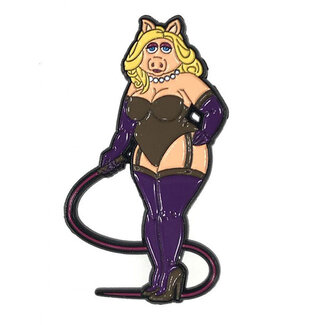 Mistress Swine Whip Enamel Pin
