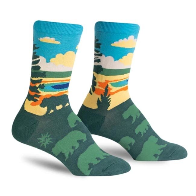 Grand Prismatic Crew Socks