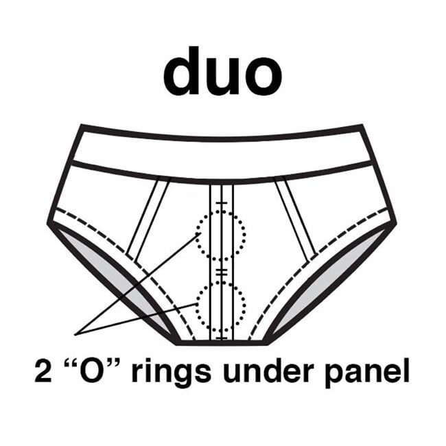 RodeoH Duo Brief Harness, Black