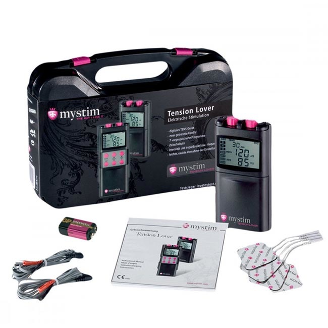 Mystim Tension Lover TENS Unit Kit The Tool Shed An Erotic Boutique