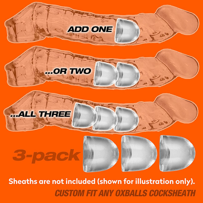 Adjustfit 3-Pack Oxballs Sheath Inserts