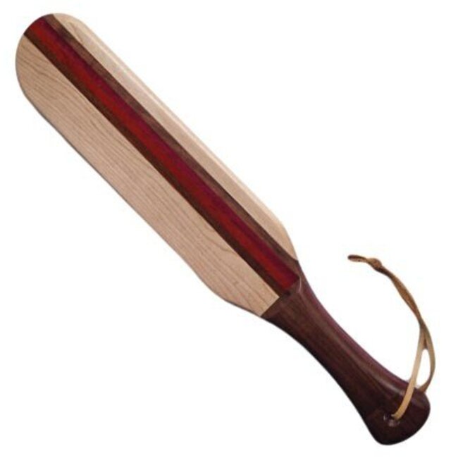 Sir Wieland Hardwood Stripe Paddle