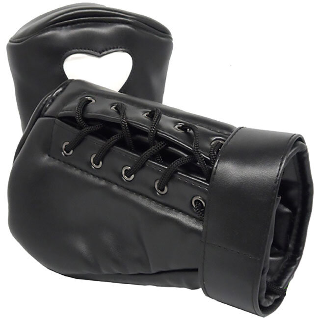 Paw Print Puppy Mitts, Vegan Leather