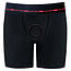RodeoH 2.0 Rise Boxer + Harness, Black and Red