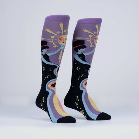 Cosmic Connection Knee Socks