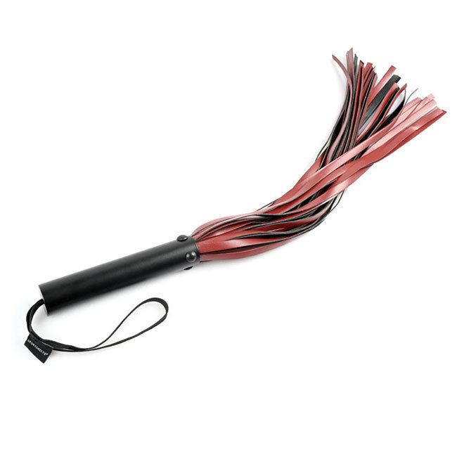 Saffron Flogger, Red/Black