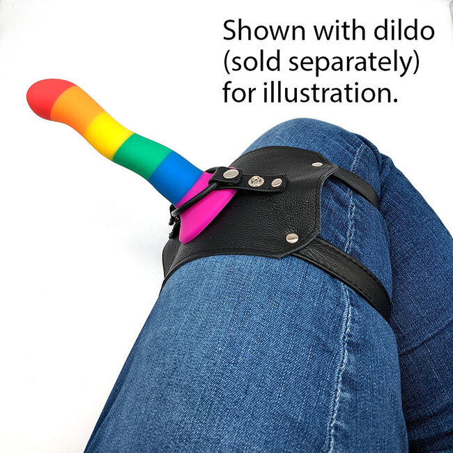 Buckling Leather Thigh Harness